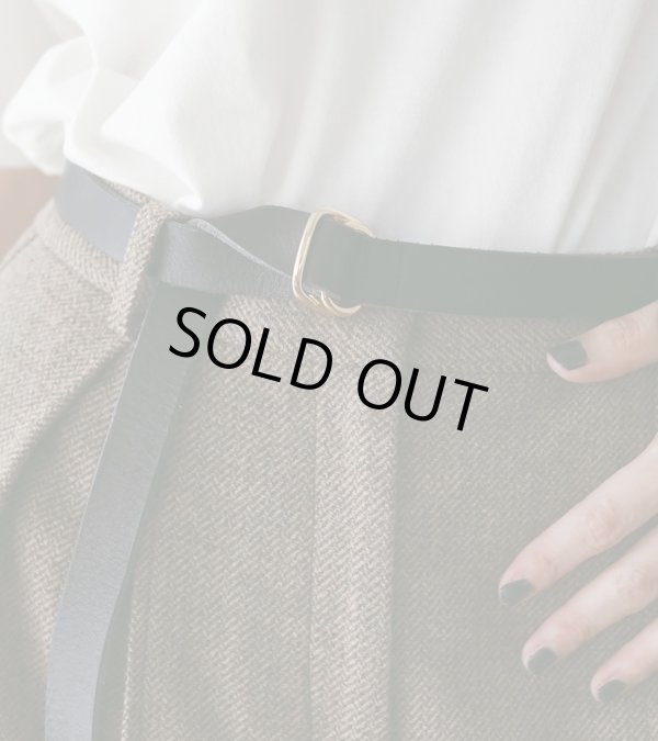画像7: ダブルバックルベルト　Double Backle Belt