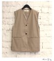 画像16: Vネックステッチベスト　Vneck Stitch Vest