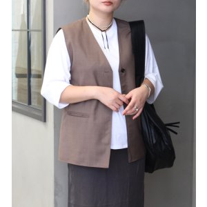 画像: Vネックステッチベスト　Vneck Stitch Vest