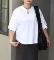 画像1: コットンジャージタックスリーブTシャツ