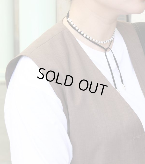 画像2: パールリボンチョーカー　Pearl Ribbon Choker