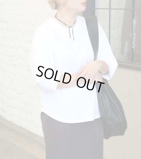 画像2: コットンジャージタックスリーブTシャツ