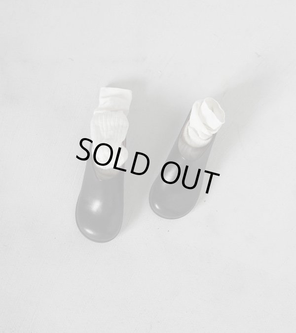 画像2: エコレザーヒールスリッポン Ecoleather Heel Slip-ons