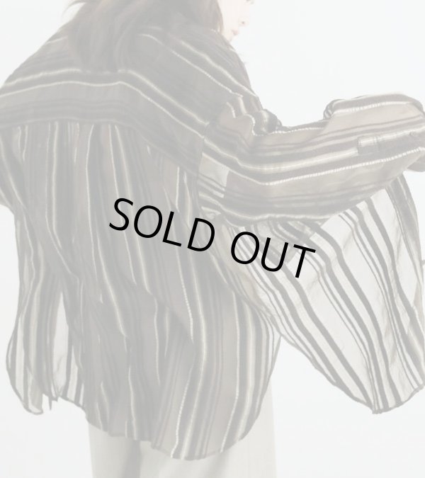 画像16: シアーストライプシャツ　Sheer Stripe Shirts