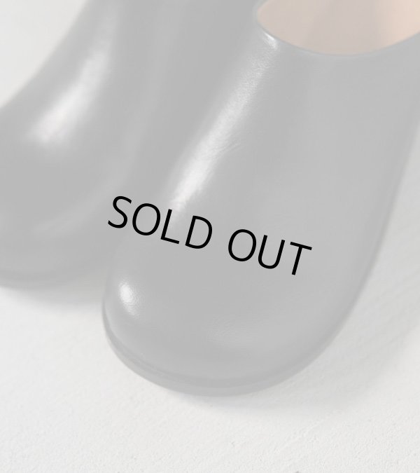 画像5: エコレザーヒールスリッポン Ecoleather Heel Slip-ons