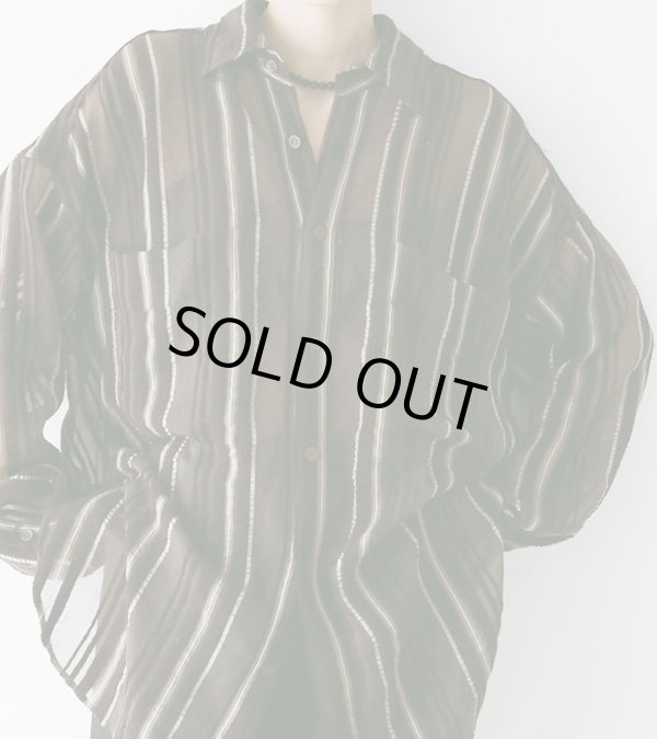 画像19: シアーストライプシャツ　Sheer Stripe Shirts