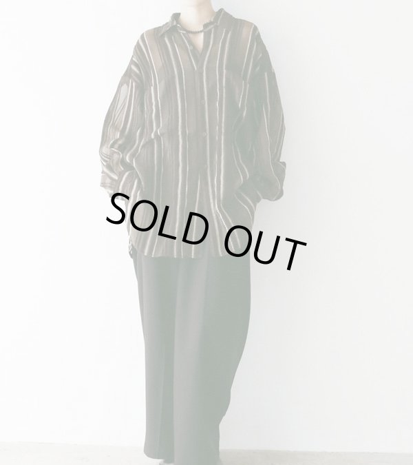 画像17: シアーストライプシャツ　Sheer Stripe Shirts