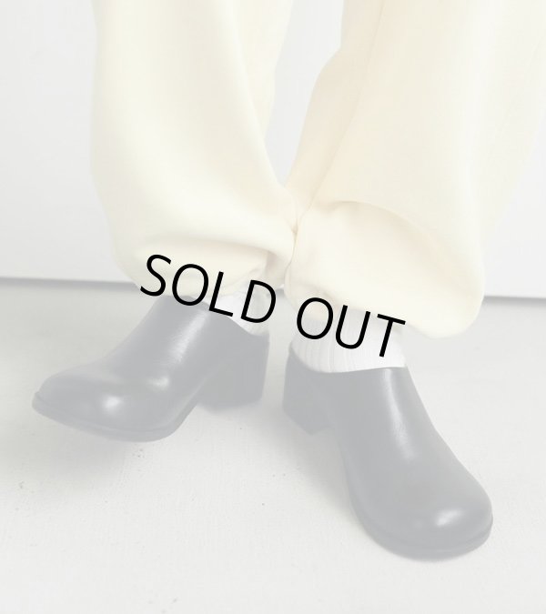 画像10: エコレザーヒールスリッポン Ecoleather Heel Slip-ons