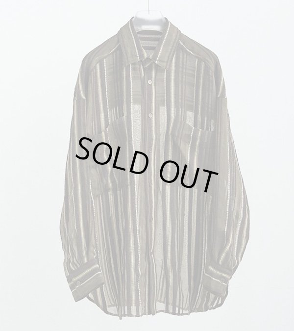 画像2: シアーストライプシャツ　Sheer Stripe Shirts