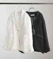 画像1: リネンシアージャケット Linen Sheer Jacket