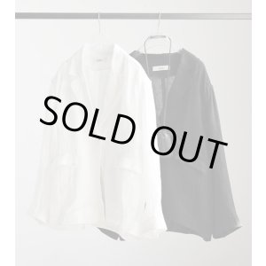 画像: リネンシアージャケット Linen Sheer Jacket