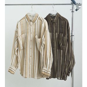 画像: シアーストライプシャツ Sheer Stripe Shirts