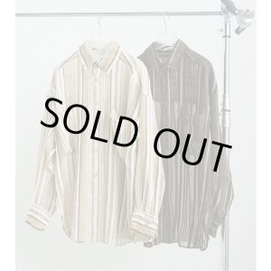 画像: シアーストライプシャツ　Sheer Stripe Shirts