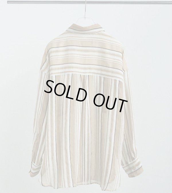 画像4: シアーストライプシャツ　Sheer Stripe Shirts