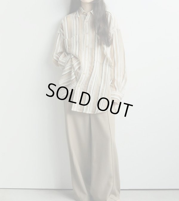 画像8: シアーストライプシャツ　Sheer Stripe Shirts