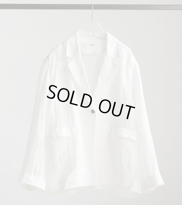画像2: リネンシアージャケット Linen Sheer Jacket