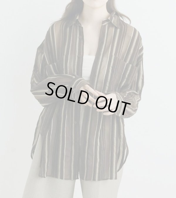 画像14: シアーストライプシャツ　Sheer Stripe Shirts