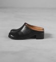 画像4: エコレザーヒールスリッポン Ecoleather Heel Slip-ons