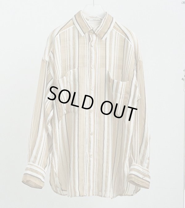 画像3: シアーストライプシャツ　Sheer Stripe Shirts