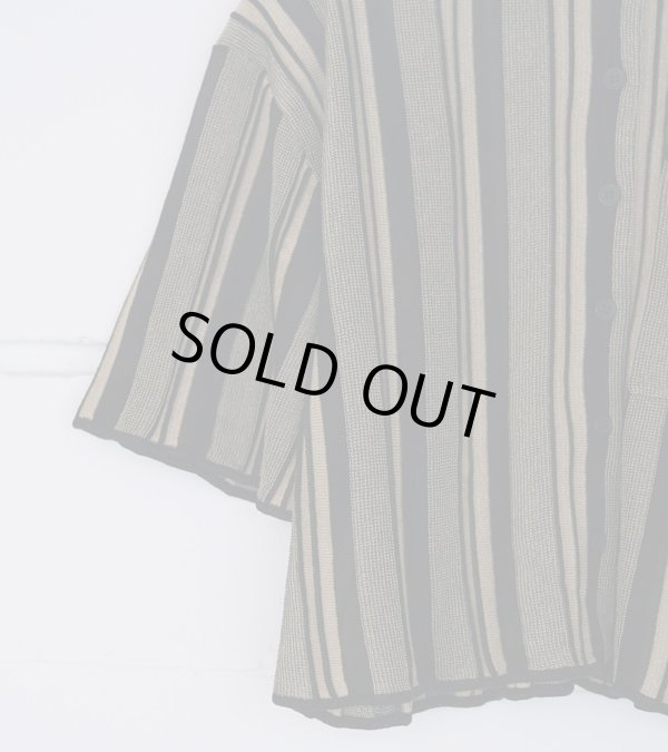 画像6: ストライプニットシャツ　Stripe Knit Shirts