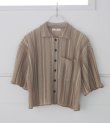 画像2: ストライプニットシャツ　Stripe Knit Shirts