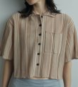 画像8: ストライプニットシャツ　Stripe Knit Shirts