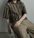 画像12: ストライプニットシャツ　Stripe Knit Shirts