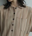 画像9: ストライプニットシャツ　Stripe Knit Shirts