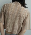 画像10: ストライプニットシャツ　Stripe Knit Shirts