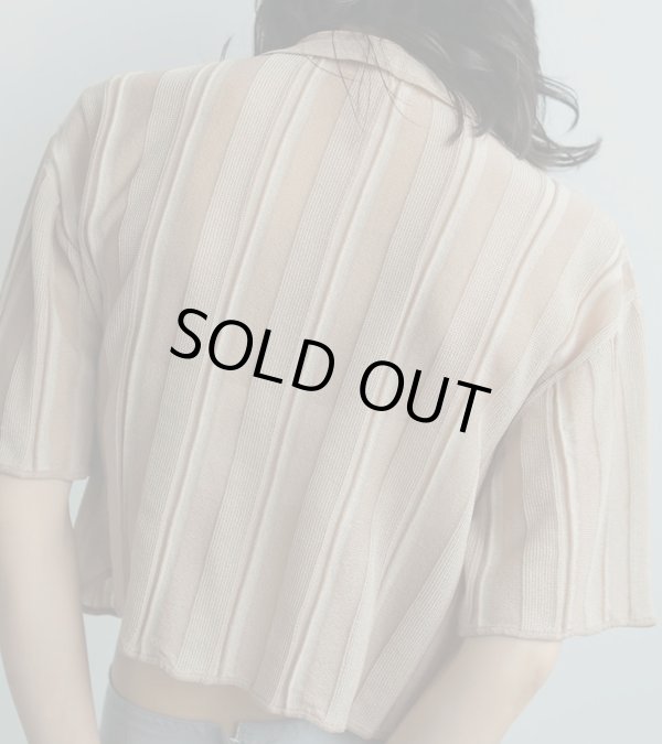 画像10: ストライプニットシャツ　Stripe Knit Shirts