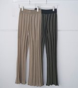 画像: ストライプニットパンツ　Stripe Knit Pants