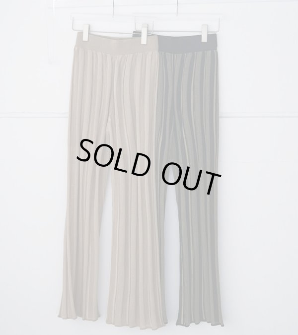 画像1: 20%OFF！ストライプニットパンツ　Stripe Knit Pants《セール商品につき返品不可》