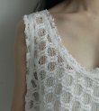 画像15: レーススリーブレストップス　Lace Sleeveless Tops