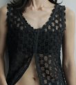 画像20: レーススリーブレストップス　Lace Sleeveless Tops
