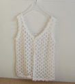 画像4: レーススリーブレストップス　Lace Sleeveless Tops