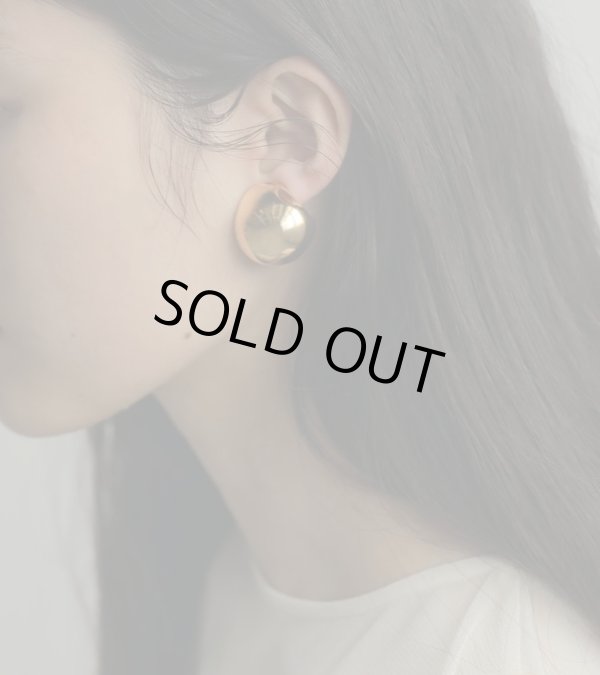 画像3: ボリュームボールイヤリング　Volume Ball Earring