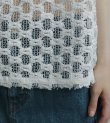 画像16: レーススリーブレストップス　Lace Sleeveless Tops