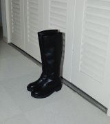 画像: エコレザーロングブーツ　Ecoleather Long Boots