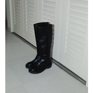 画像: エコレザーロングブーツ　Ecoleather Long Boots