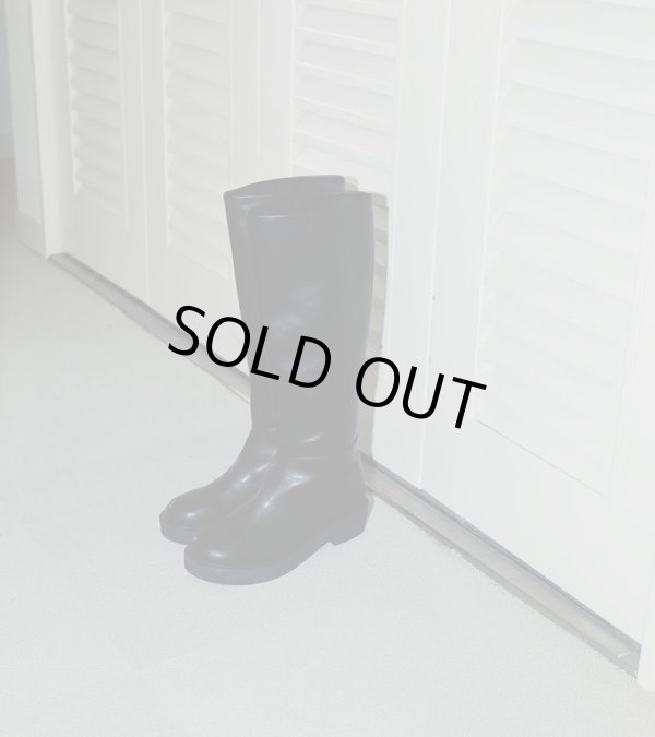 画像1: エコレザーロングブーツ　Ecoleather Long Boots