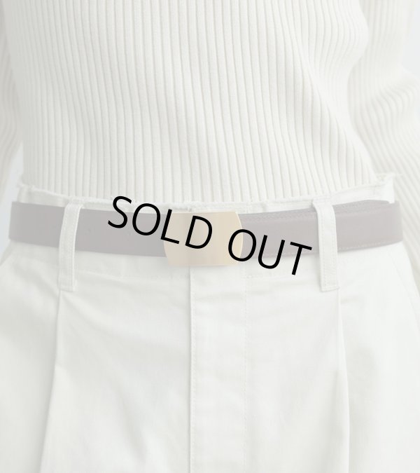 画像19: リバーシブルプレートベルト　Reversible Plate Belt