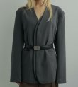 画像17: カラーレスオーバージャケット　Collarless Over Jacket