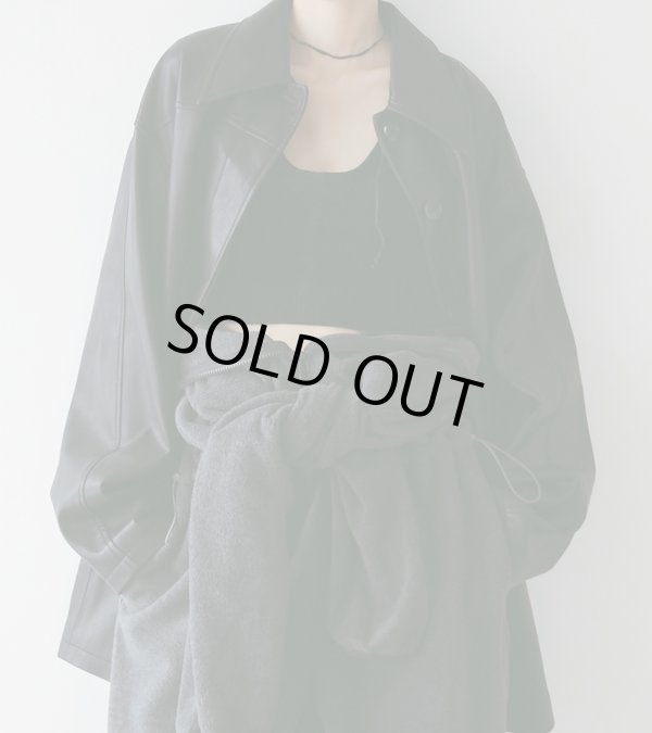 画像19: エコレザーオーバージャケット　Ecoleather Over Jacket