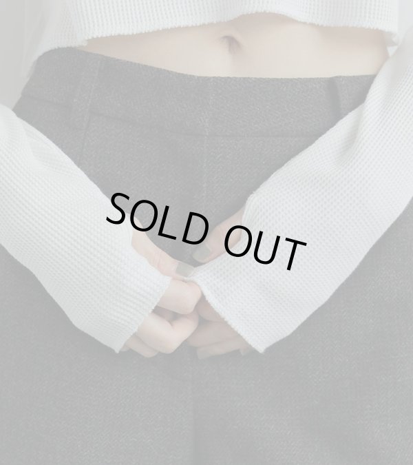 画像9: ワッフルヘンリートップス　Waffle Henley Tops