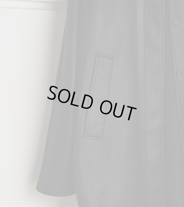 画像6: エコレザーオーバージャケット　Ecoleather Over Jacket