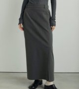 画像: ヘザーストレッチミドルスカート Heather Stretch Middleskirt
