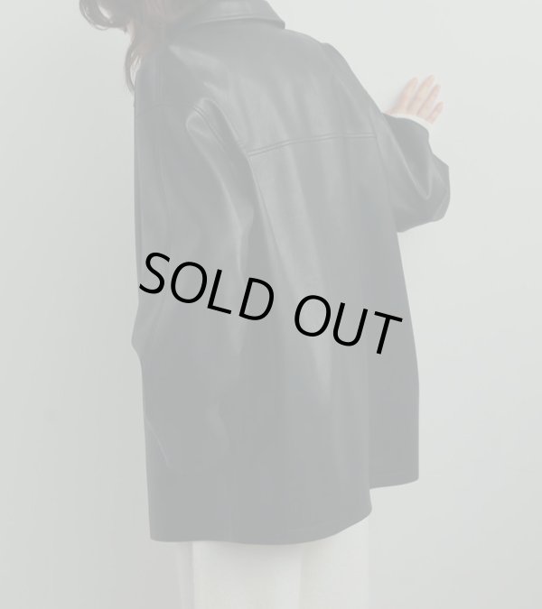 画像16: エコレザーオーバージャケット　Ecoleather Over Jacket