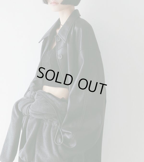 画像18: エコレザーオーバージャケット　Ecoleather Over Jacket