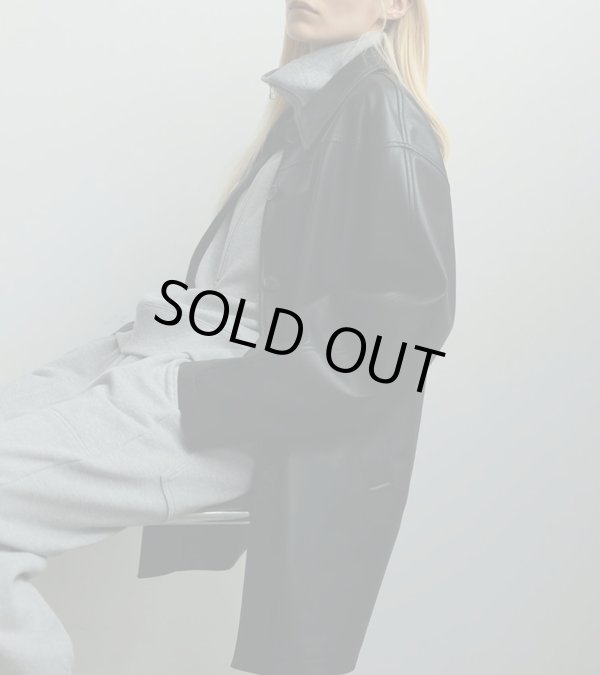 画像9: エコレザーオーバージャケット　Ecoleather Over Jacket