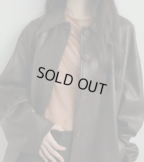 画像8: エコレザーオーバージャケット　Ecoleather Over Jacket